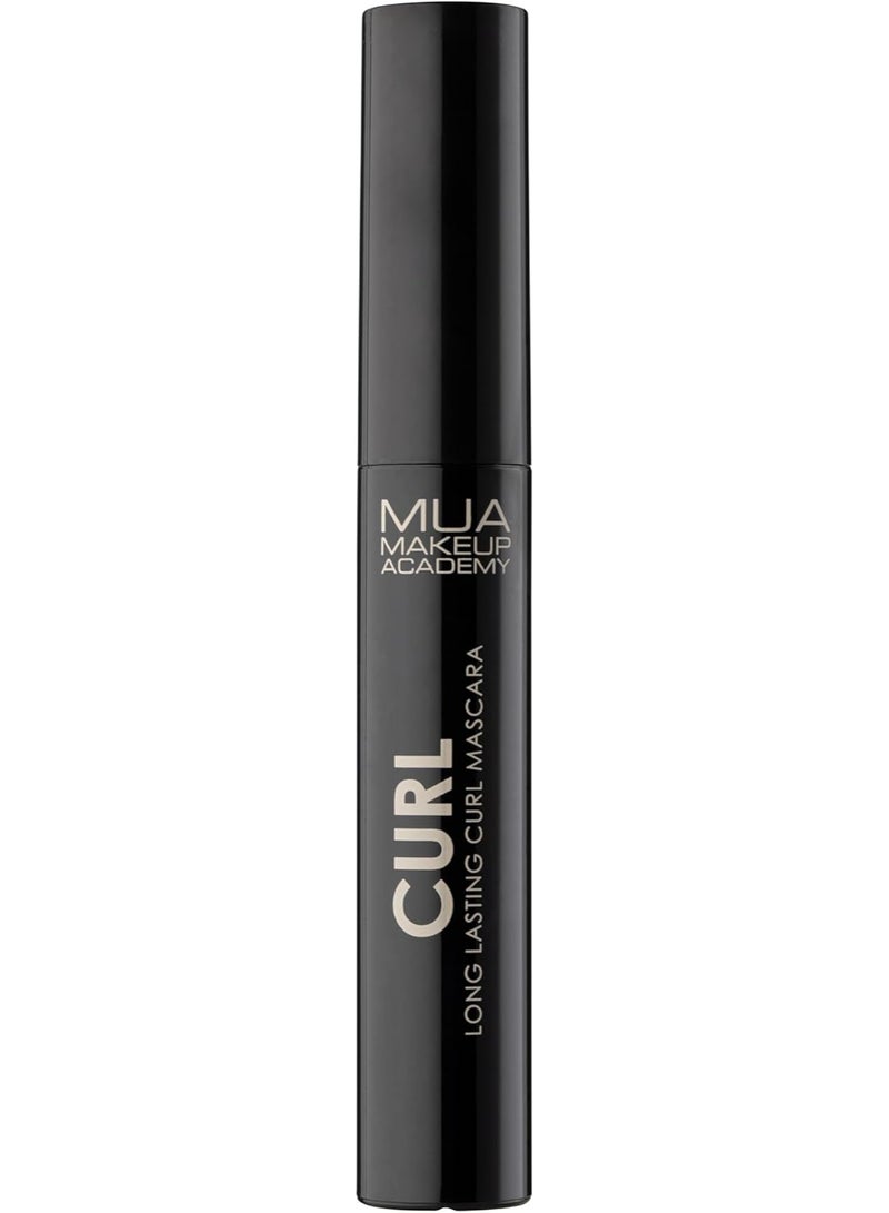 MUA Makeup Academy Long Lasting Curl Mascara, Black, Vegan & Cruelty Free, 6ml - Image 2